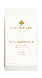 Ace’s Signature Blend - Capsules - (X10) - Smooth Brazilian Arabica Coffee - Balanced, Rich & Refined